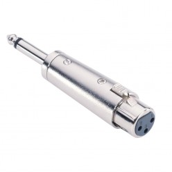 Adam Hall 7873 Adapter XLR żeńskie na jack mono męski